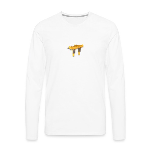 uzicalls logo - Men's Premium Long Sleeve T-Shirt