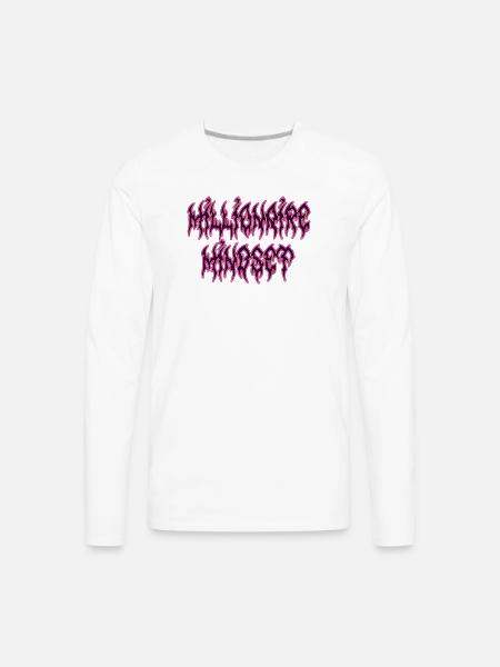 MM new logo - Men's Premium Long Sleeve T-Shirt - white