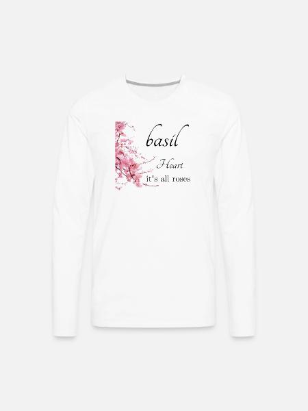 Sakura Bloom - Men's Premium Long Sleeve T-Shirt - white