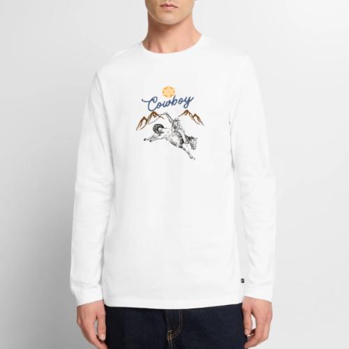 Wild West Cowboy Ride - Men's Premium Long Sleeve T-Shirt