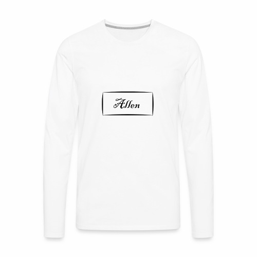Allen - Men's Premium Long Sleeve T-Shirt