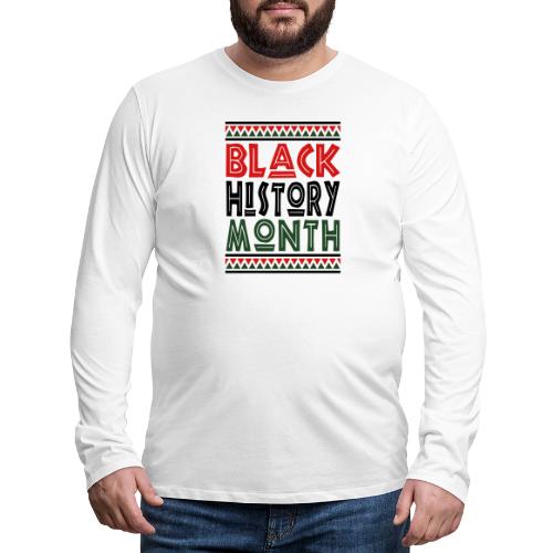 Black History Month 2016 - Men's Premium Long Sleeve T-Shirt