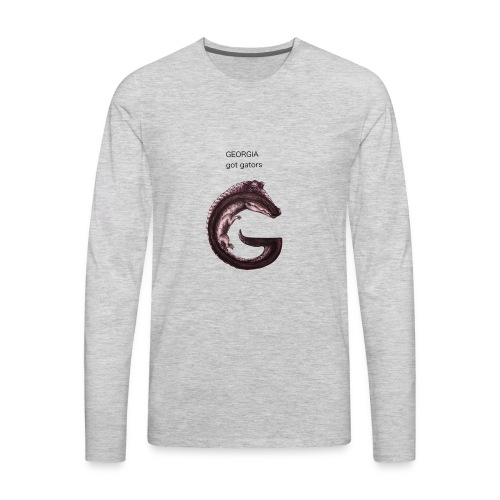 Georgia gator - Men's Premium Long Sleeve T-Shirt