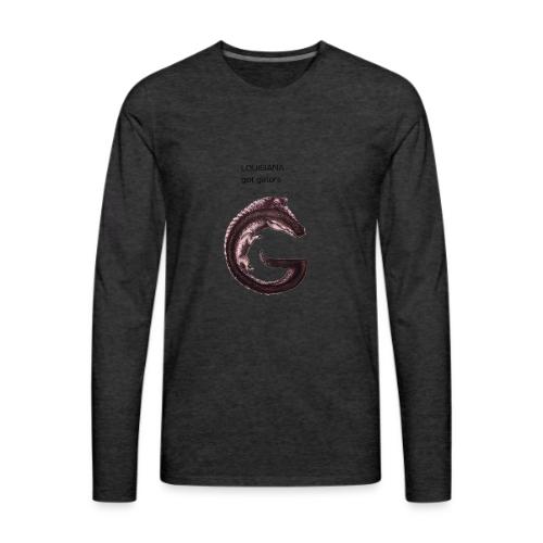 Louisiana gator - Men's Premium Long Sleeve T-Shirt