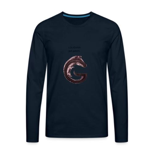 Louisiana gator - Men's Premium Long Sleeve T-Shirt