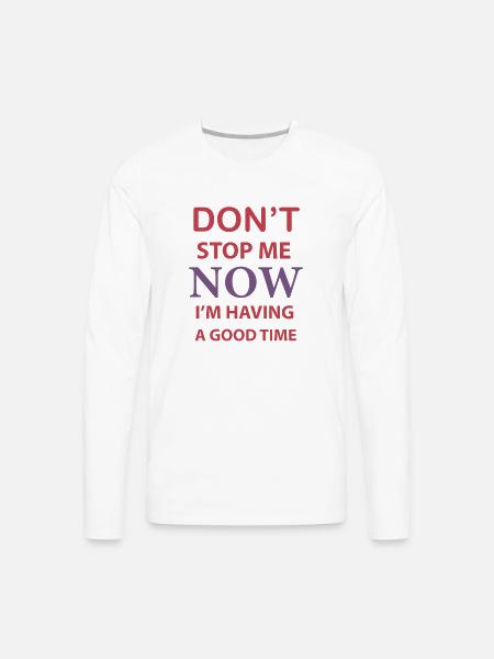 MOTIVATION - Men's Premium Long Sleeve T-Shirt - white
