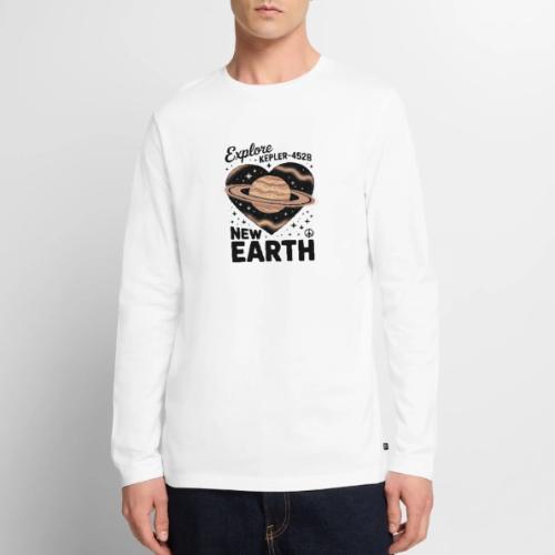 Explore Kepler-452b – New Earth Adventure - Men's Premium Long Sleeve T-Shirt