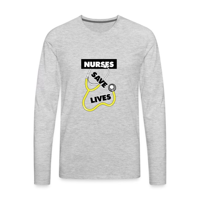 Nurses save lives yellow