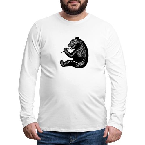 Skeleton Panda - Men's Premium Long Sleeve T-Shirt