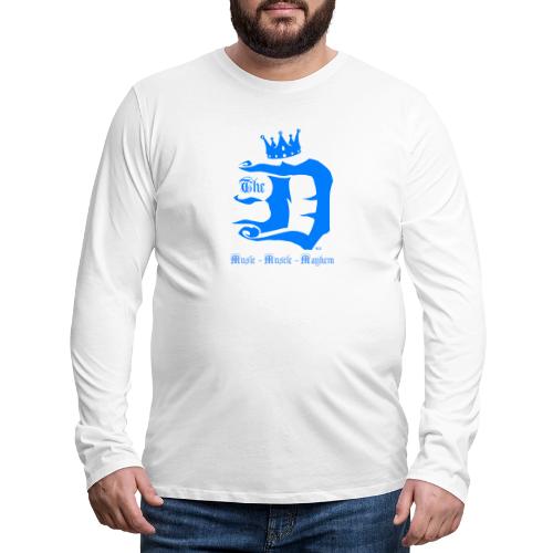 The D® Official Detroit King - Music Muscle Mayhem - Men's Premium Long Sleeve T-Shirt