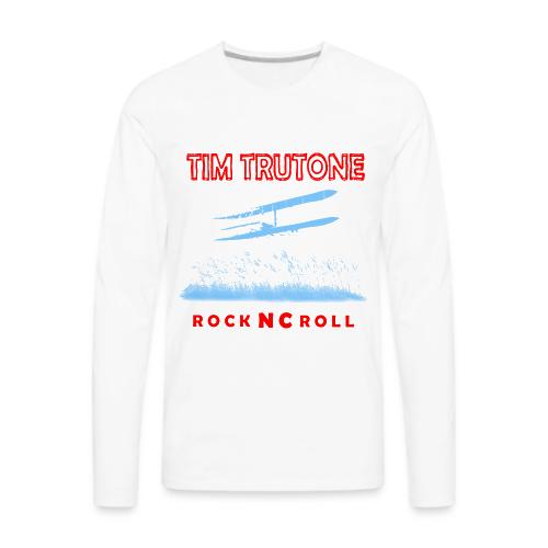 Rock NC Roll Plate - Men's Premium Long Sleeve T-Shirt