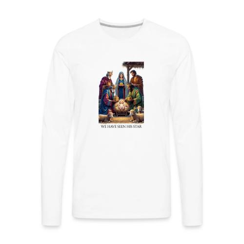 Three Wise Men T-Shirt - Men's Premium Long Sleeve T-Shirt