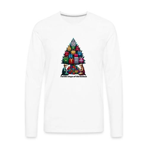 Twelve Days of Gifts T-Shirt - Men's Premium Long Sleeve T-Shirt
