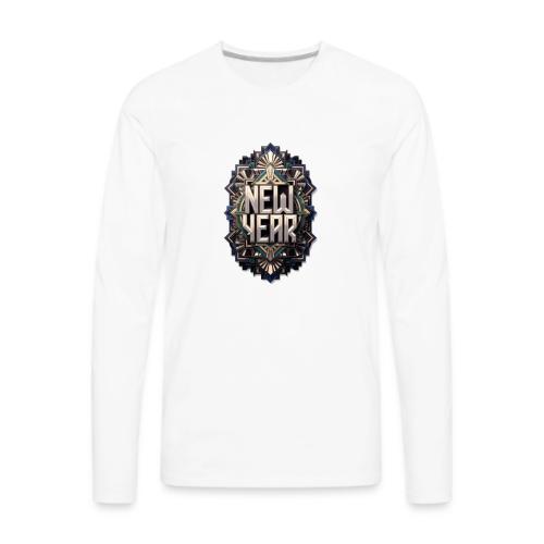 Evergreen New Year T-Shirt - Men's Premium Long Sleeve T-Shirt