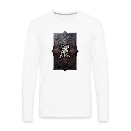 Art Deco VIP Pass T-Shirt - Men's Premium Long Sleeve T-Shirt