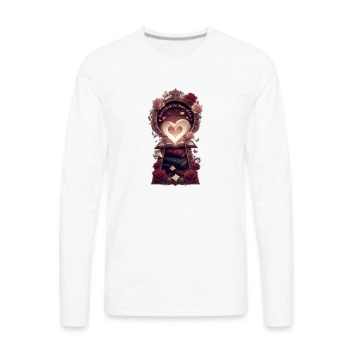You Unlock the Story of Us Library Gifts T-Shirts - Men's Premium Long Sleeve T-Shirt
