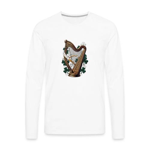 Emerald Harp Shenanigans T-Shirt - Men's Premium Long Sleeve T-Shirt