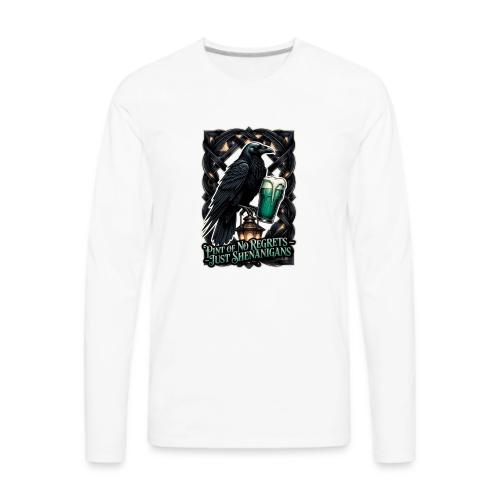 Sarcastic Raven Shenanigans Tee - Men's Premium Long Sleeve T-Shirt