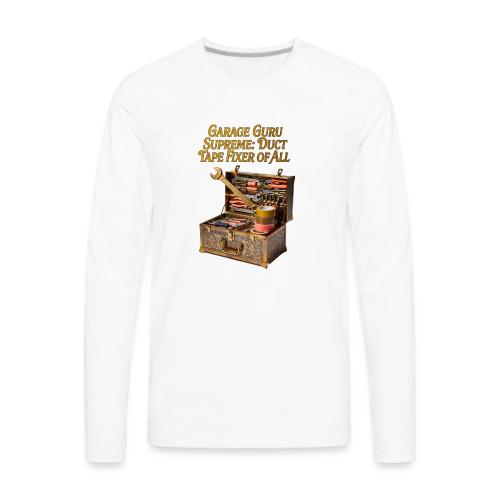 Garage Guru T Shirt - Men's Premium Long Sleeve T-Shirt