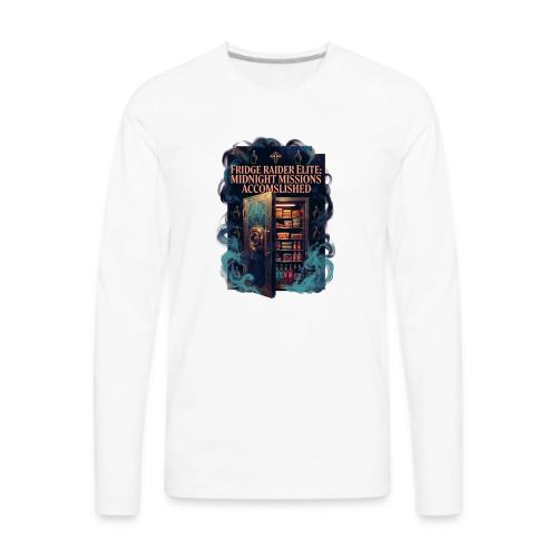 Fridge Raider Elite T Shirt - Men's Premium Long Sleeve T-Shirt