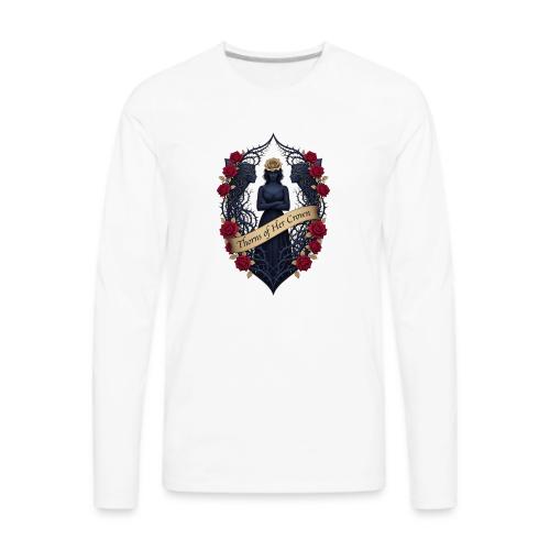 Women’s Day Thorn Crown T Shirt, Gift for Sister - Men's Premium Long Sleeve T-Shirt