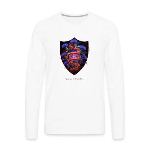 Women’s Day Crimson Thread Matriarch T Shirt, Gift - Men's Premium Long Sleeve T-Shirt