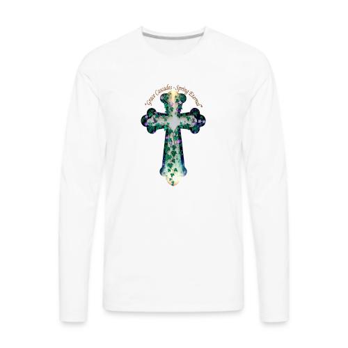Easter Grace Cascades Eternal T Shirt, Mercy Gift - Men's Premium Long Sleeve T-Shirt