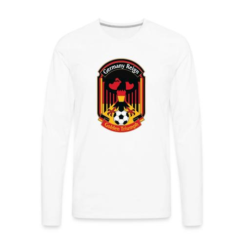 Germany Eagle Reign T-Shirt, German Flag Gift - Men's Premium Long Sleeve T-Shirt