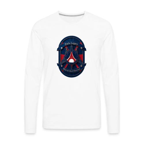 Paris Pride Heritage T Shirt, Soccer Fan Gift - Men's Premium Long Sleeve T-Shirt