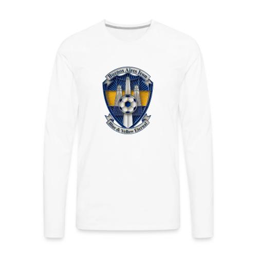 Buenos Aires Icon T Shirt, Soccer City Pride Gift - Men's Premium Long Sleeve T-Shirt