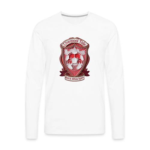Liverpool Tide T Shirt, Soccer City Pride Gift - Men's Premium Long Sleeve T-Shirt