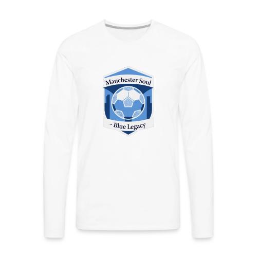 Manchester Soul Soccer City Emblem T Shirt, Gift - Men's Premium Long Sleeve T-Shirt