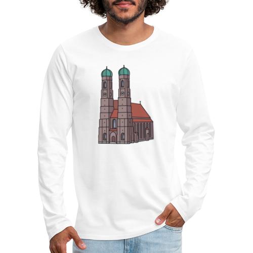 Munich Frauenkirche - Men's Premium Long Sleeve T-Shirt