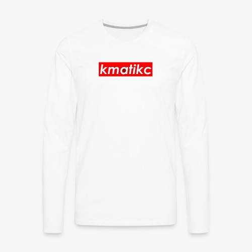 KMATiKC Box Logo - Men's Premium Long Sleeve T-Shirt