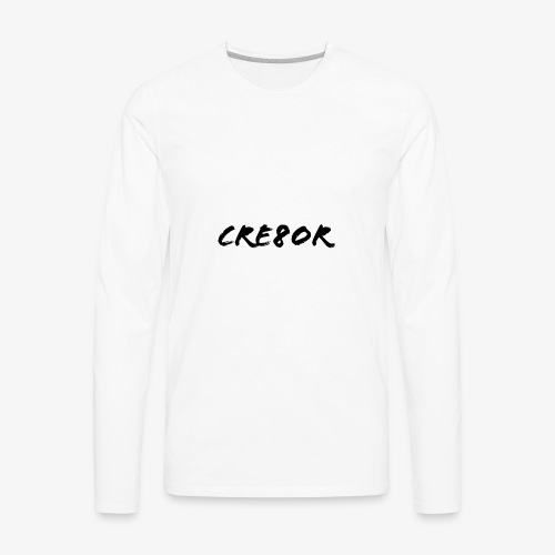 cre8or transparent - Men's Premium Long Sleeve T-Shirt