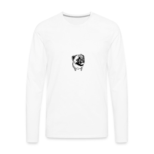 BreezyPug - Men's Premium Long Sleeve T-Shirt