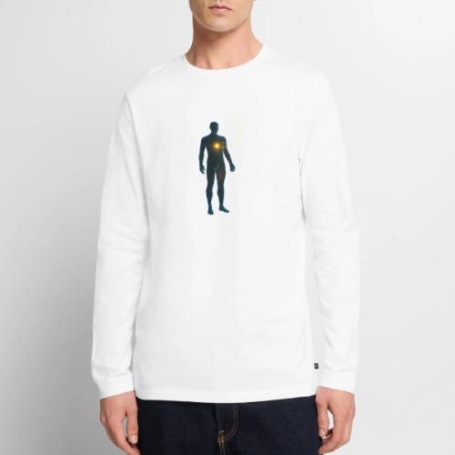 Glowing Chest Personl - Men's Premium Long Sleeve T-Shirt