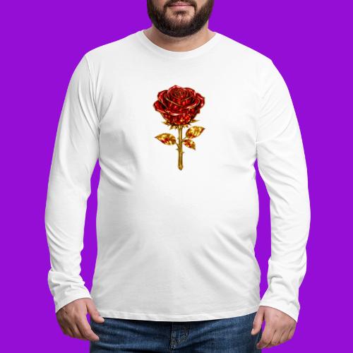 Golden Rose - Men's Premium Long Sleeve T-Shirt