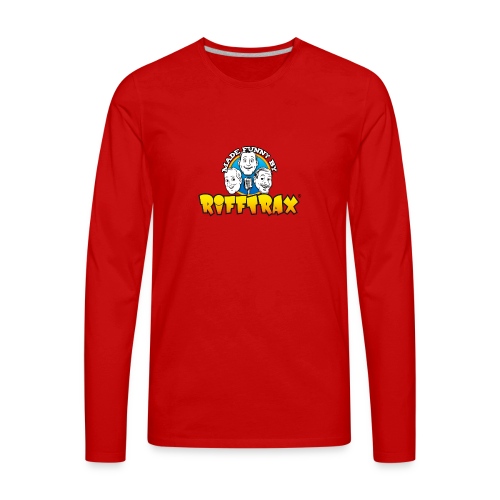 RiffTrax Made Funny By Shirt - Men's Premium Long Sleeve T-Shirt