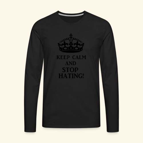 stoph8ingblk - Men's Premium Long Sleeve T-Shirt