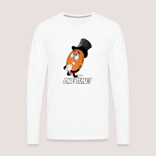 THE ONE TIME PENNY - Men's Premium Long Sleeve T-Shirt