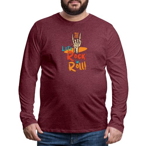 Let's Rock and Roll - Men's Premium Long Sleeve T-Shirt