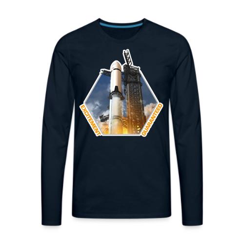 Starship HLS - Excitement Guaranteed - Men's Premium Long Sleeve T-Shirt