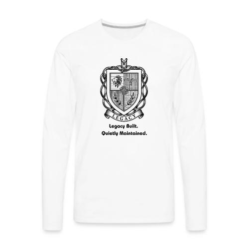 Quiet Luxury T-Shirt, Sweatshirt, & Poster - Men's Premium Long Sleeve T-Shirt