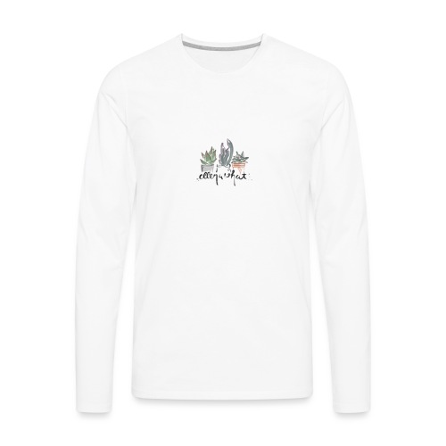 succulent - Men's Premium Long Sleeve T-Shirt