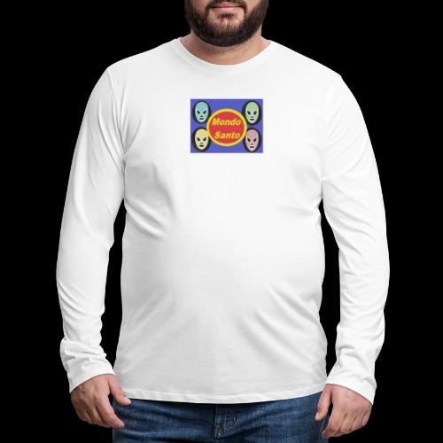 Mondo Santo Logo - Men's Premium Long Sleeve T-Shirt