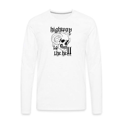 highway to the hell - Men's Premium Long Sleeve T-Shirt