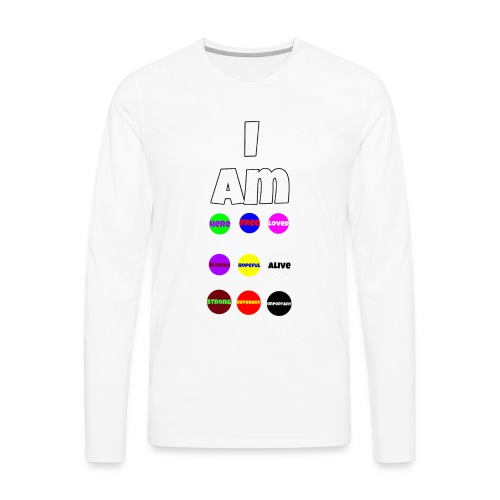 I AM... - Men's Premium Long Sleeve T-Shirt