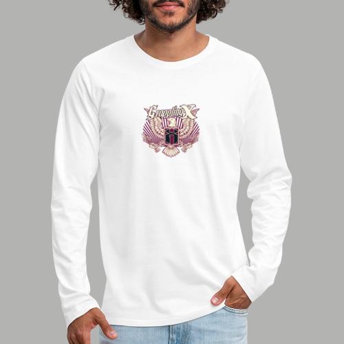 Grappling X Eagle - Men's Premium Long Sleeve T-Shirt