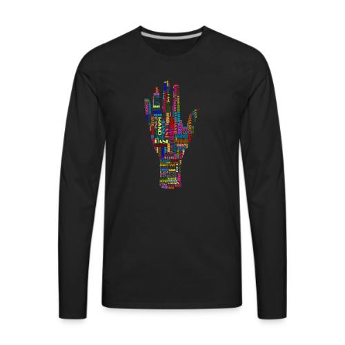 The Hand - Men's Premium Long Sleeve T-Shirt